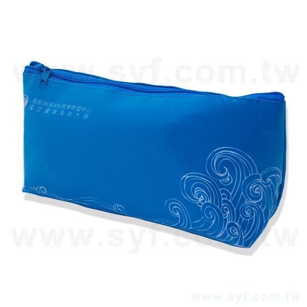 拉鍊袋-PU皮料防水材質-W21.8xH10xD6cm-單色印刷-可印刷logo_0